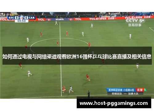 如何通过电视与网络渠道观看欧洲16强杯乒乓球比赛直播及相关信息 如何通过电视与网络渠道观看欧洲16强杯乒乓球比赛直播及相关信息