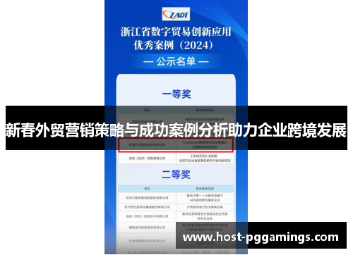 新春外贸营销策略与成功案例分析助力企业跨境发展
